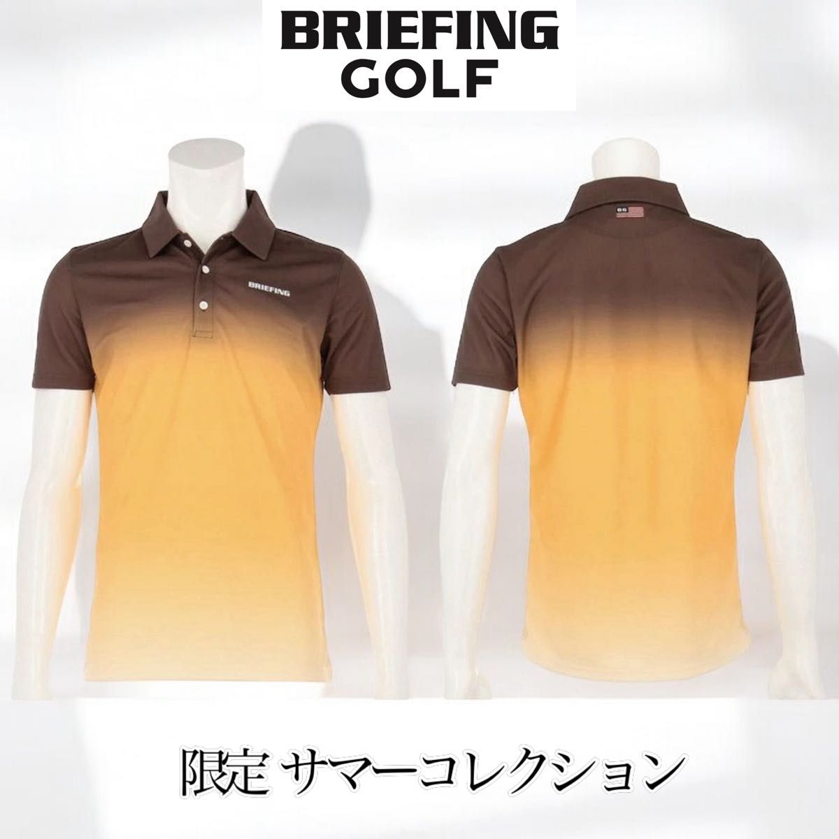 タグ付き】BRIEFING GOLF GRADATION SHIRT ブリーフィング タグ付き】BRIEFING GOLF GRADATION SHIRT ブリーフィング
