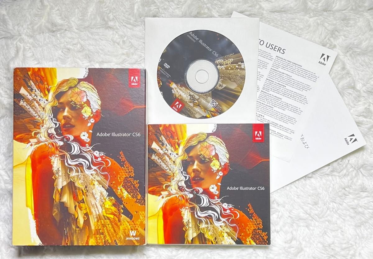 美品 〜Adobe Illustrator CS6 Windows版 日本語版/通常版/永続 美品 〜Adobe Illustrator CS6 Windows版 日本語版/通常版/永続