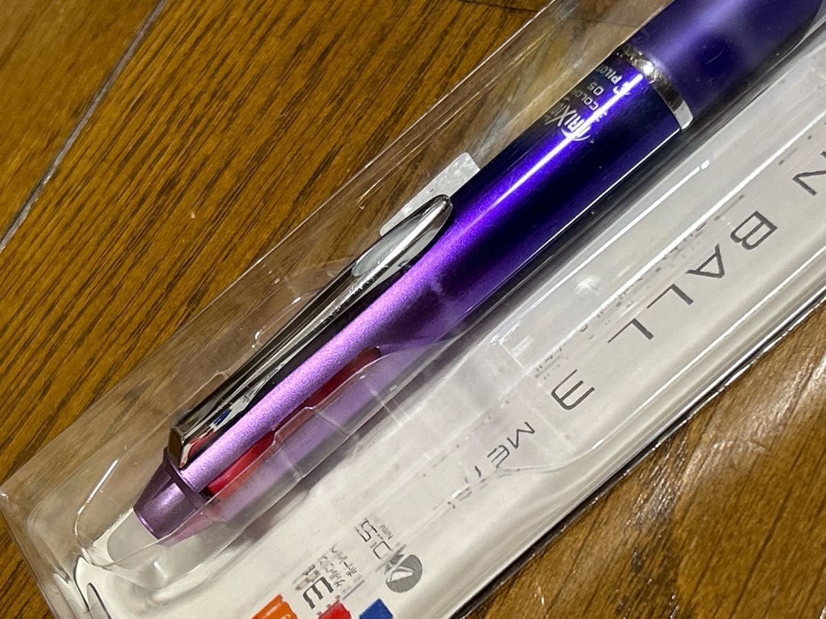 新品 フリクションボール3 メタル グラデーション バイオレット