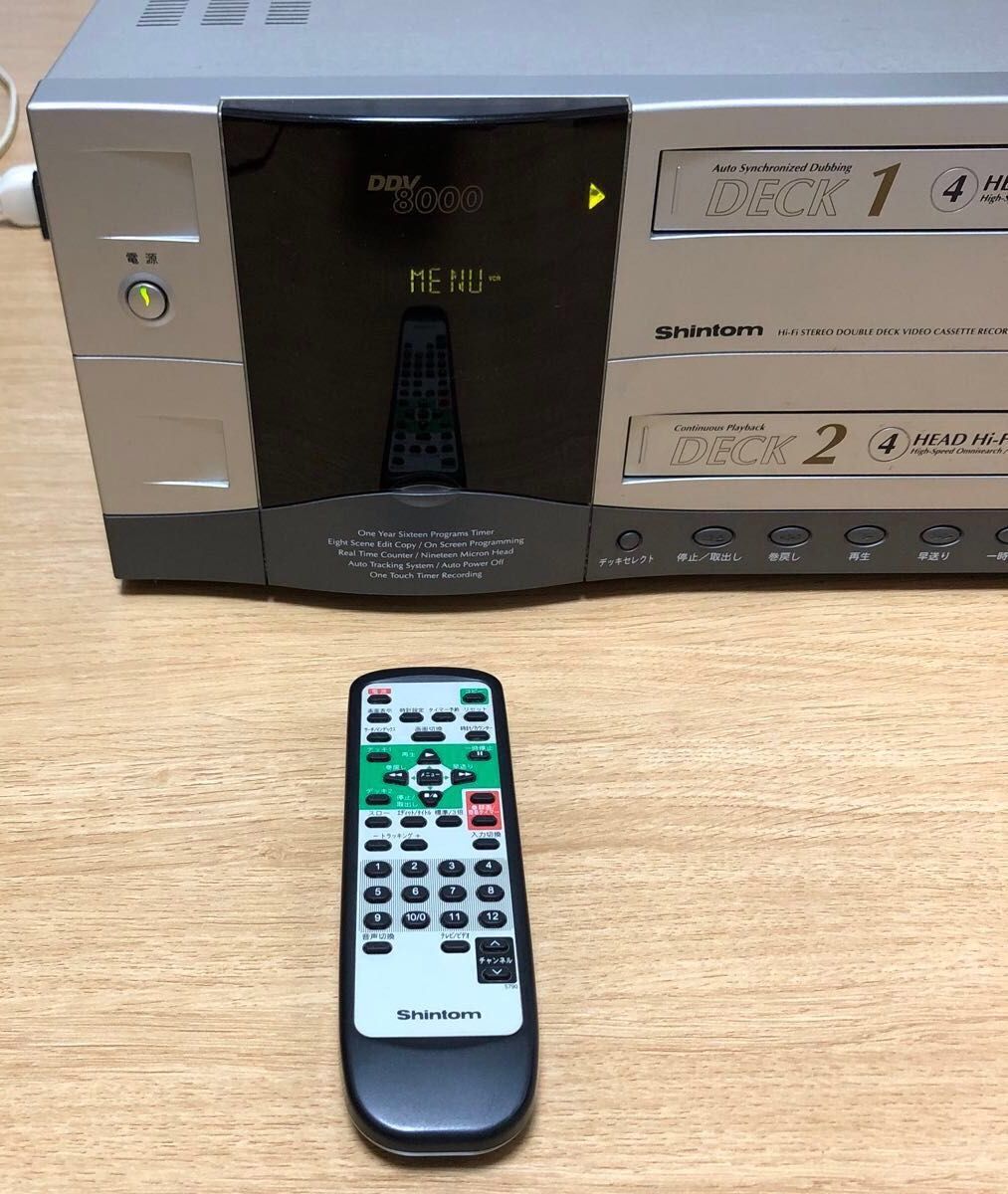 Shintom DDV8000 Hi-Fi ダブルVHSデッキ|Yahoo!フリマ(旧 Shintom DDV8000 Hi-Fi ダブルVHSデッキ|Yahoo!フリマ(旧