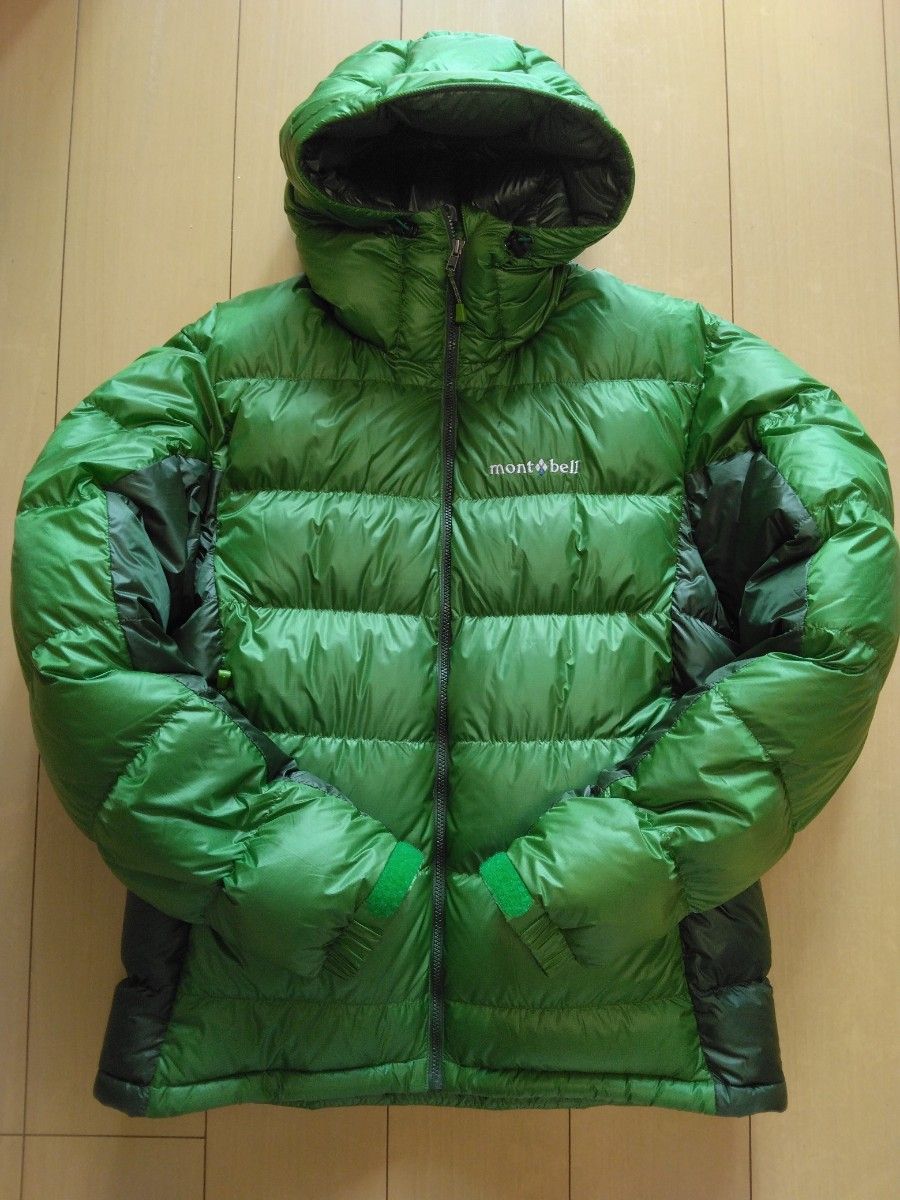 モンベル mont-bell アルパイン ダウンパーカ Men's L グリーン モンベル mont-bell アルパイン ダウンパーカ Men's L グリーン
