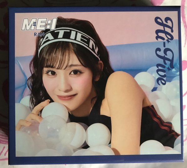 RAN 石井蘭　収納BOX ユニバーサルミュージック3形態購入特典 　Hi-Five　ME:I ミーアイ_画像1