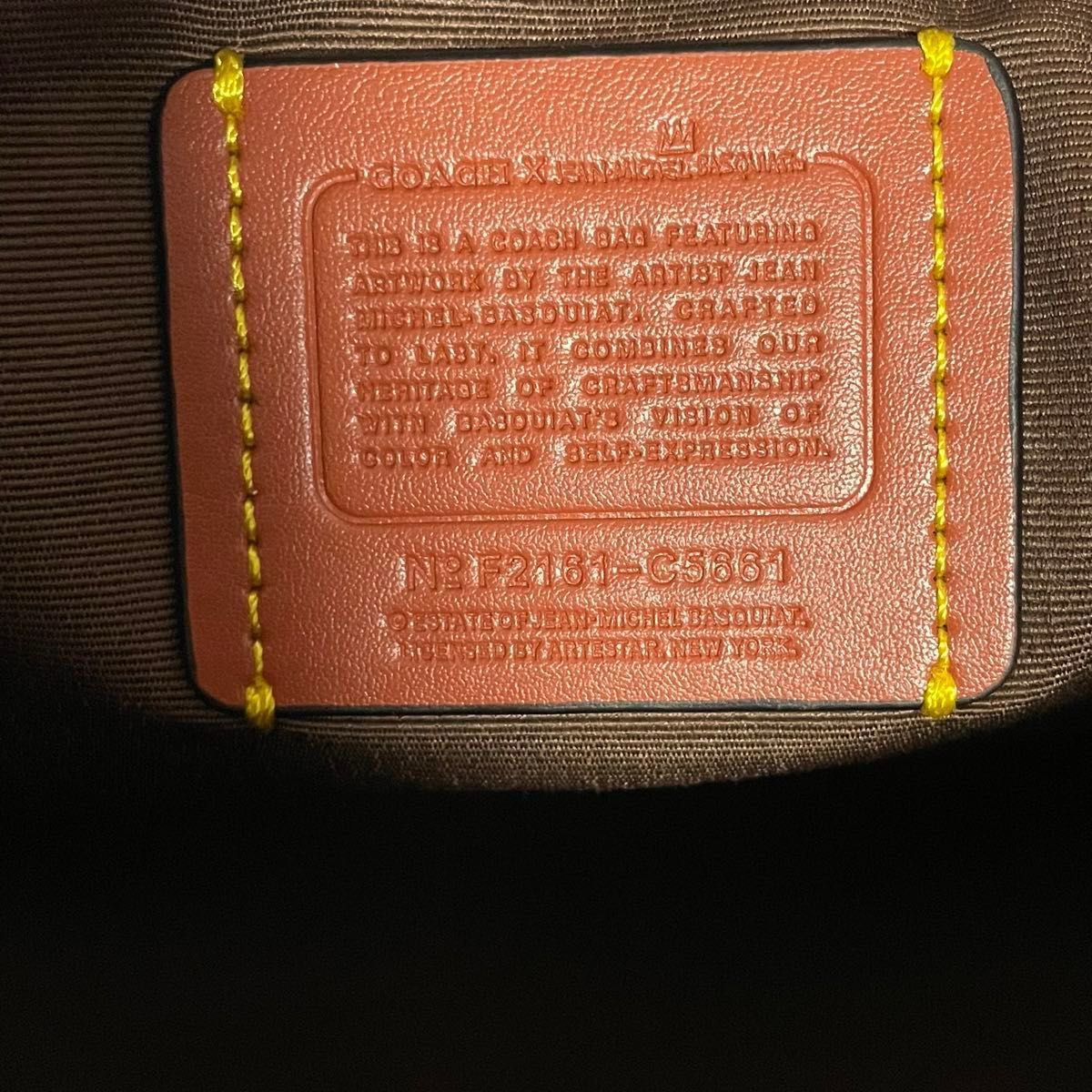 1点限り】未使用 COACH コーチ バスキア コラボ トート バッグ 1点限り】未使用 COACH コーチ バスキア コラボ トート バッグ