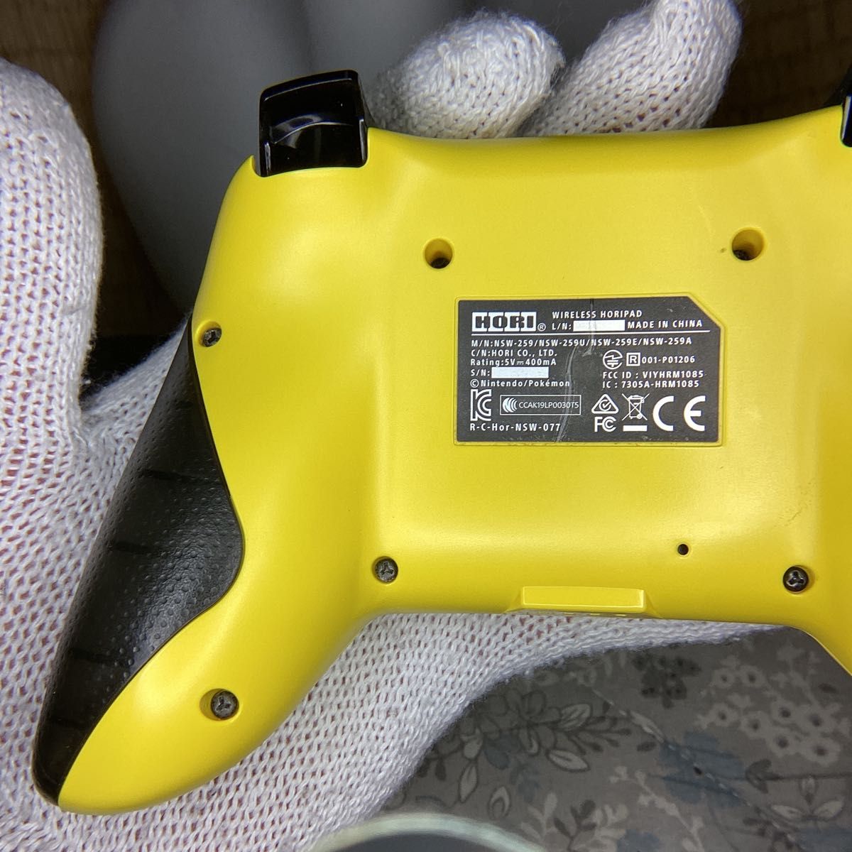 Nintendo Switch ワイヤレスホリパッド NSW-259 ピカチュウCOOL Nintendo Switch ワイヤレスホリパッド NSW-259 ピカチュウCOOL