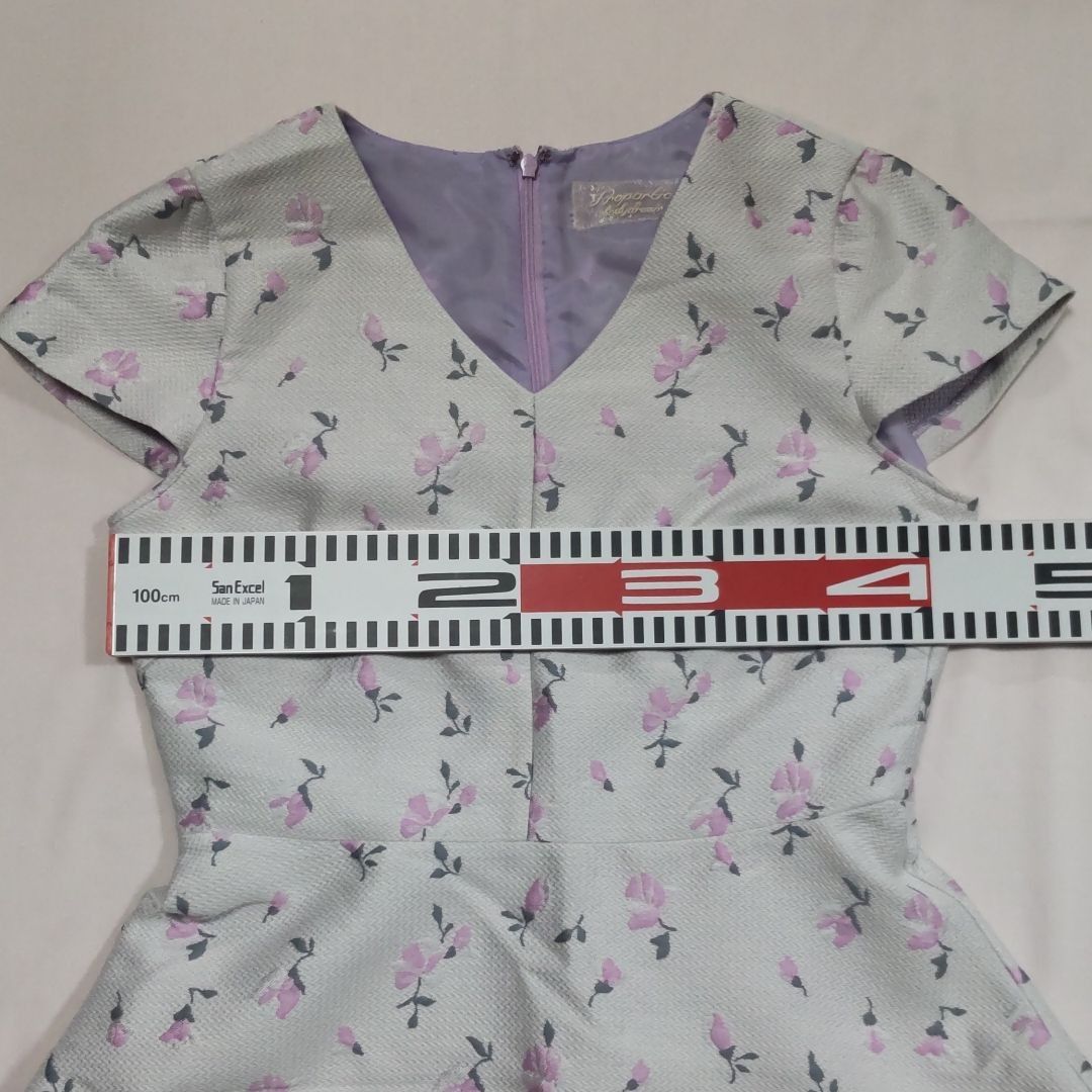 PROPORTION BODY DRESSING プロポーションボディドレッシング レディース 半袖 ワンピース 花柄 サイズ3