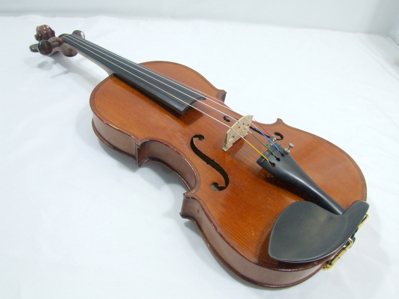 メンテ済 アンティーク ハンドメイド ドイツ製 バイオリン 4/4 Stradivarius 1719 タイプ
