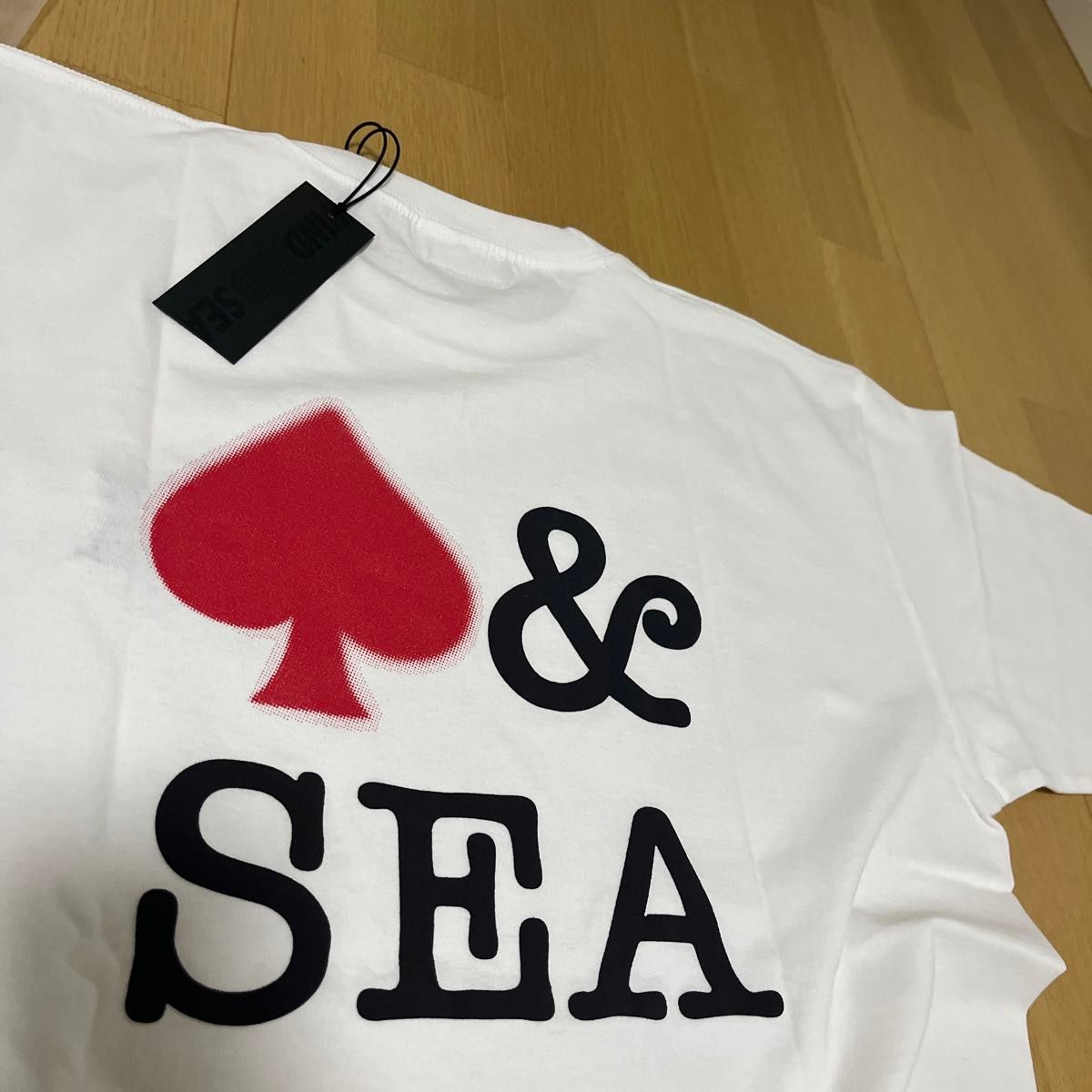 ウィンダンシー WIND & SEA 新品 XL スペード ホワイト Tシャツ ウィンダンシー WIND & SEA 新品 XL スペード ホワイト Tシャツ