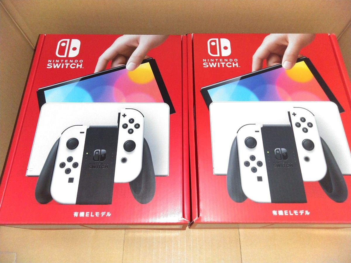 新品未開封 2台セット Nintendo Switch 有機ELモデル 新品未開封 2台セット Nintendo Switch 有機ELモデル