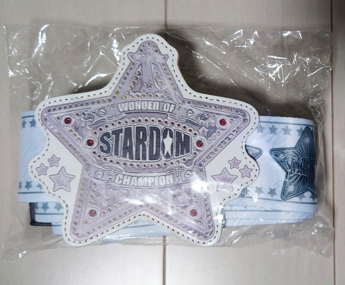 【新品未開封】STARDOMスーツケースベルト(ワンダーの白いベルト)