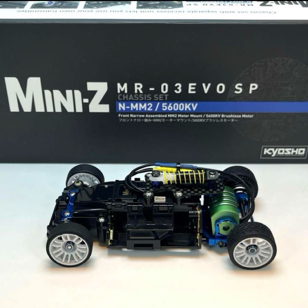 京商 MINI-Z MR-03 EVO N-MM2 4100KV オプション多め シャシー 京商 MINI-Z MR-03 EVO N-MM2 4100KV オプション多め シャシー