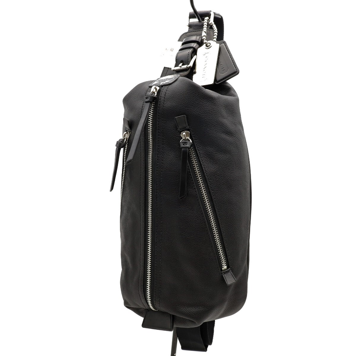 COACH コーチ ボディバッグ レザーCT754 QB/BK 新品未使用品 COACH コーチ ボディバッグ レザーCT754 QB/BK 新品未使用品