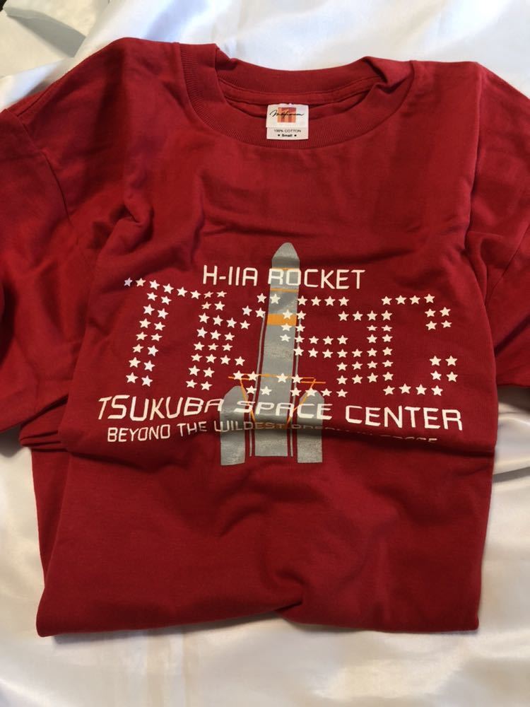 JAXA H-I IA Tsukuba Space Center Tシャツ サイズS + JAXA ISAS 、イプシロンブローシャー_画像2