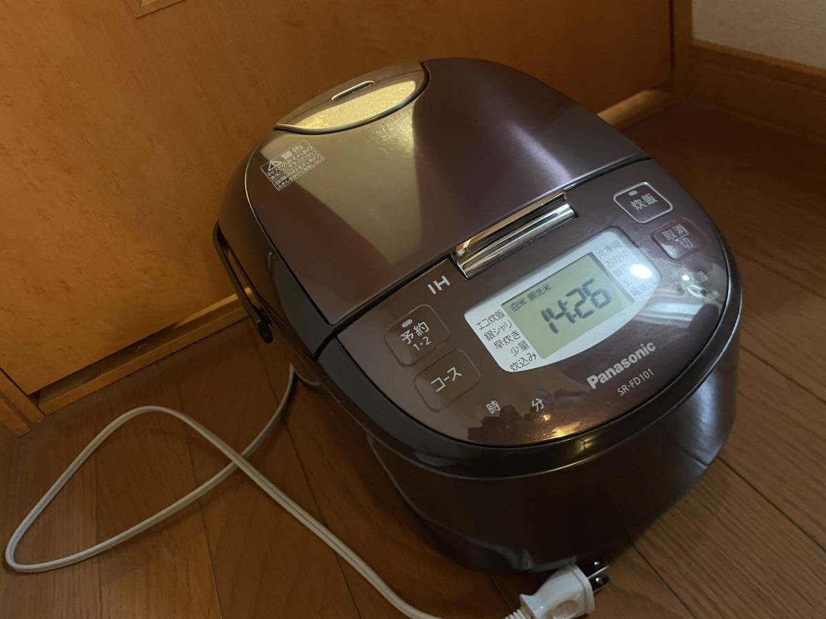 ●パナソニック　IHジャー炊飯器　SR-FD101 ブラウン　2023年製 概要 IHジャー炊飯器 SR-FD101 | 炊飯器 | Panasonic