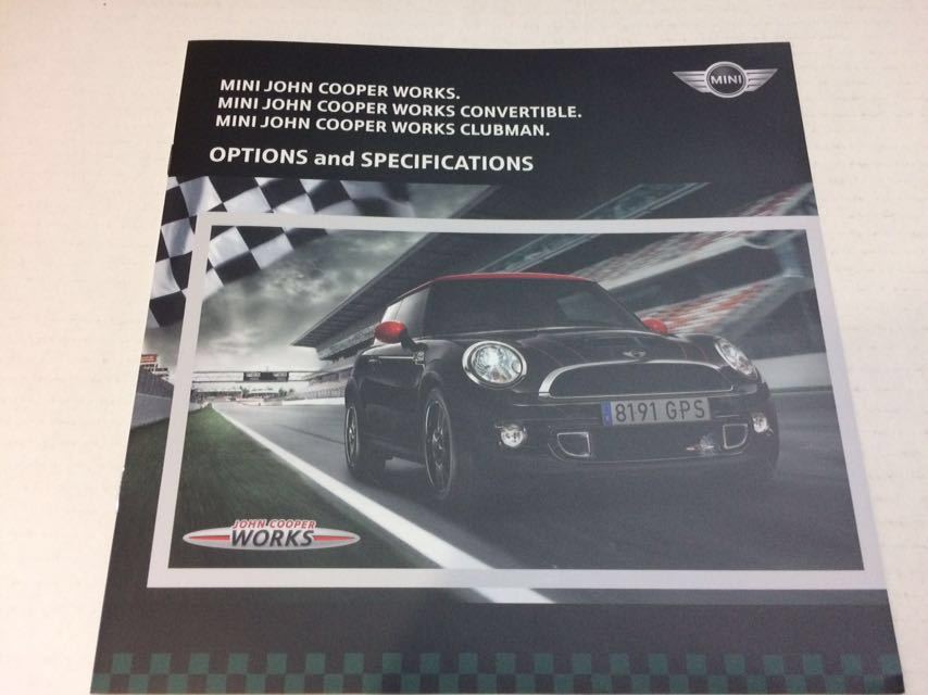 ヤフオク カタログ Bmw Mini ジョンクーパーワークス オプ ヤフオク カタログ Bmw Mini ジョンクーパーワークス オプ