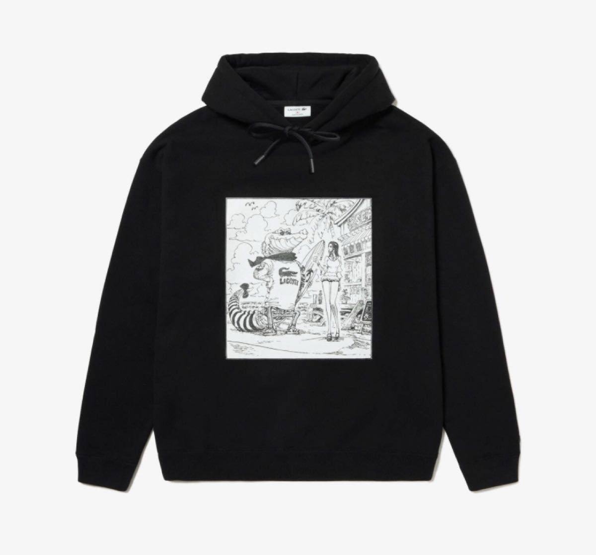 Lacoste x ONE PIECE 扉絵プリント フーディー ラコステ Lacoste x ONE PIECE 扉絵プリント フーディー ラコステ
