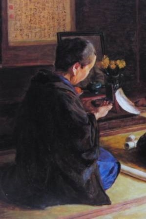 栄永　大治良【倭王武】、希少画集画、状態良好、新品高級額装付 高久梓、「禁猟区」、希少画集・額装画、日本製・新品額縁にて