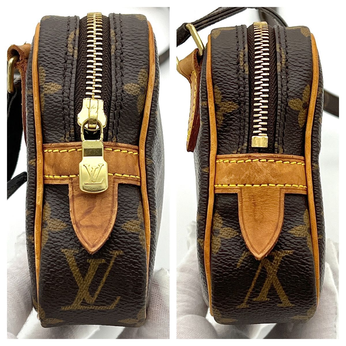 鑑定済 ルイヴィトン マルリーバンドリエール ショルダーバッグ モノグラム ルイ・ヴィトン(LOUIS VUITTON)ルイ・ヴィトン マルリーバンドリエール