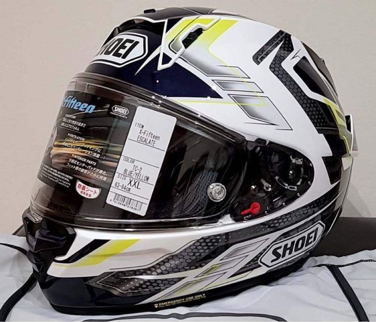 SHOEI X-Fifteen エスカレート 新品未使用|Yahoo!フリマ(旧 SHOEI X-Fifteen エスカレート 新品未使用|Yahoo!フリマ(旧