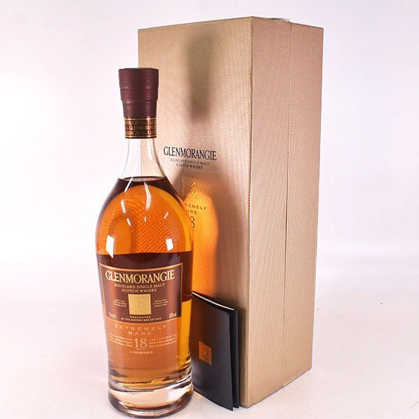 ★グレンモーレンジ 18年 エクストムリィ レア ＊冊子 箱付 700ml 43% ハイランド GLENMORANGIE H180125