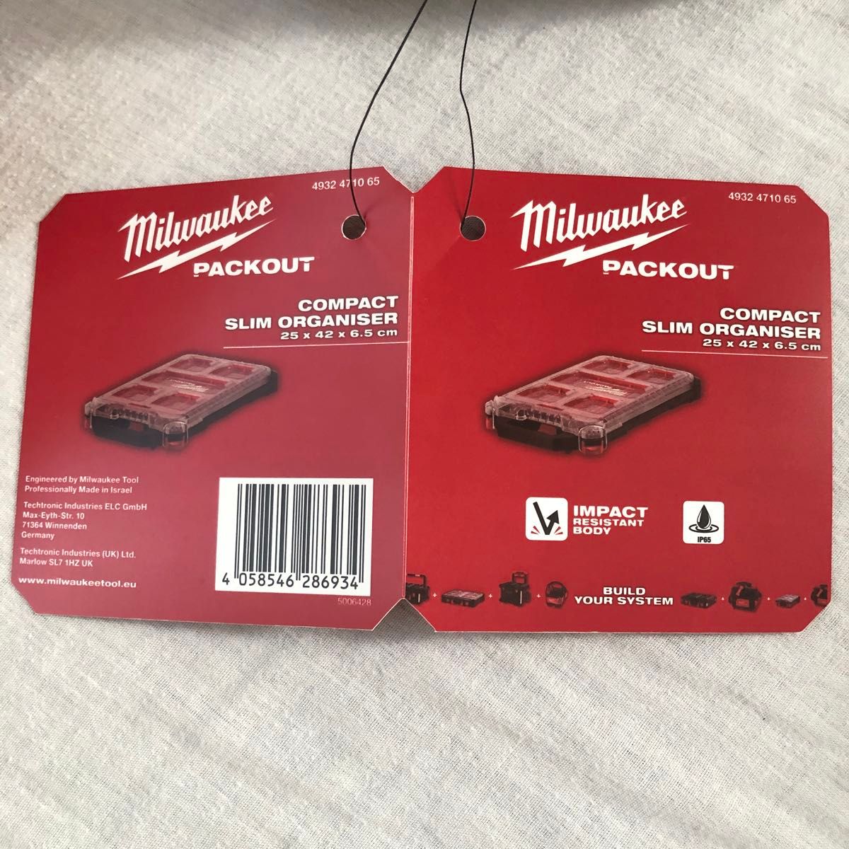 2セット 新品 Milwaukee パックアウト コンパクトスリム 2セット 新品 Milwaukee パックアウト コンパクトスリム