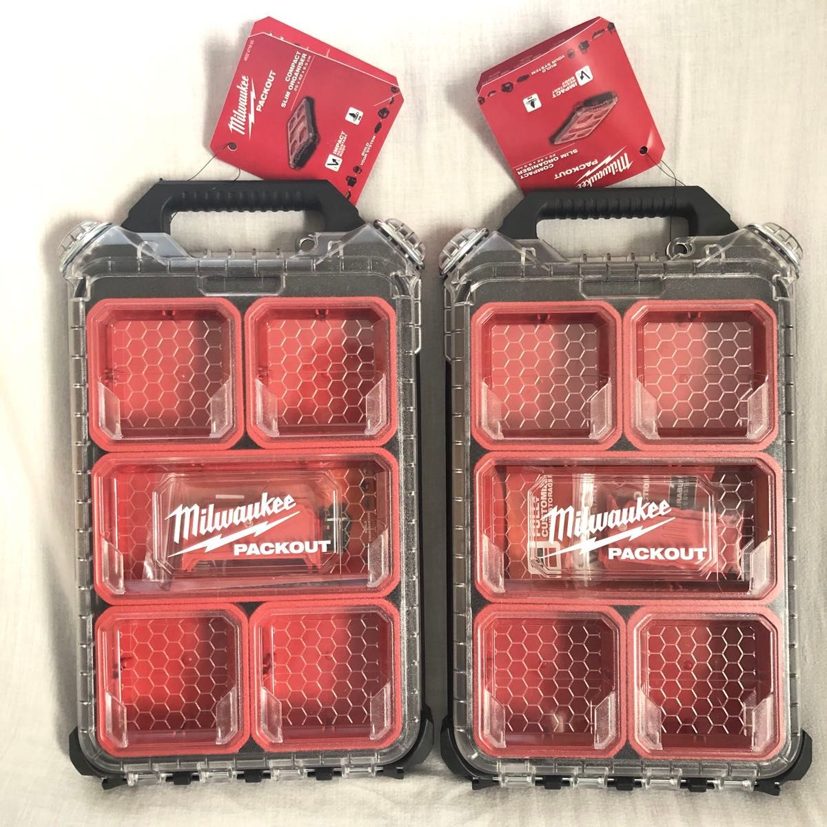 2セット 新品 Milwaukee パックアウト コンパクトスリム