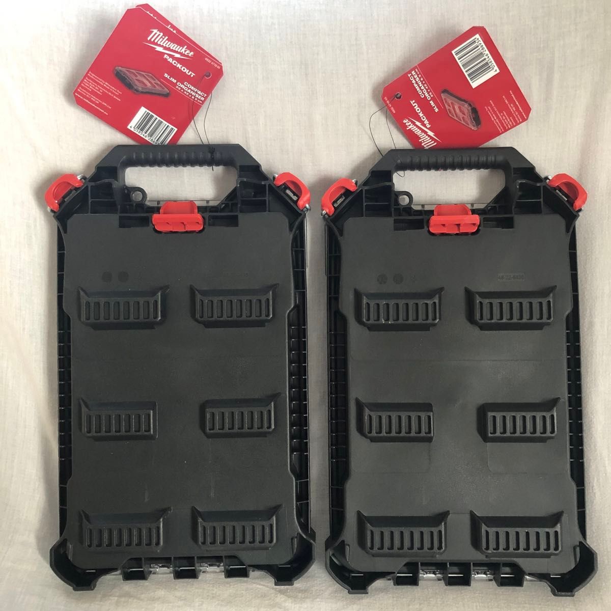 2セット 新品 Milwaukee パックアウト コンパクトスリム 2セット 新品 Milwaukee パックアウト コンパクトスリム