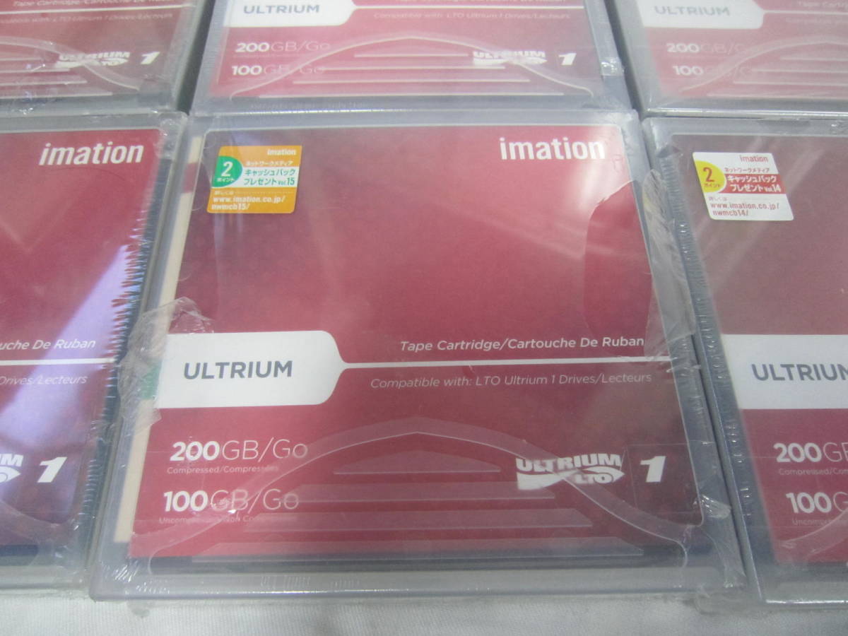 ●新品9個セット●イメーション LTOULTRIUM1 Ultriumテープカートリッジ 100/200GB 管理番号089 LTO(Liner Tape-Open)規格 LTO Ultrium1_画像2