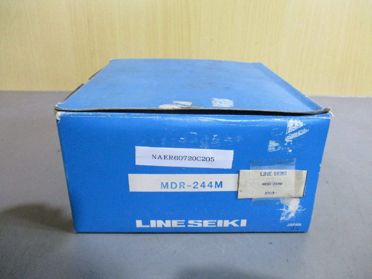 13940円 新古ライン精機 電子プリセットカウンタ MDR-244M 13940円 新古ライン精機 電子プリセットカウンタ MDR-244M