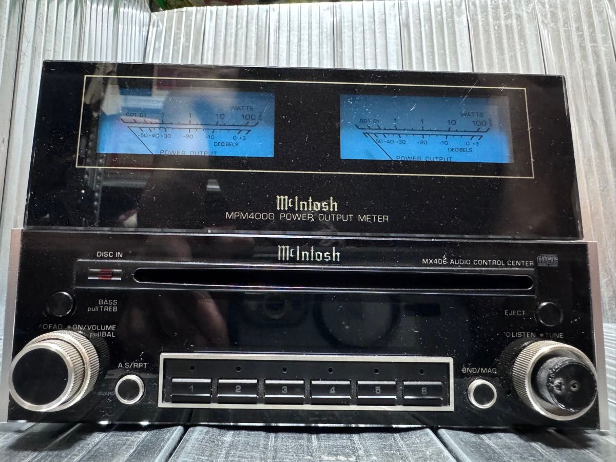 マッキントッシュ mx406 mpm4000 パワーアウトプットメーター マッキントッシュ mx406 mpm4000 パワーアウトプットメーター