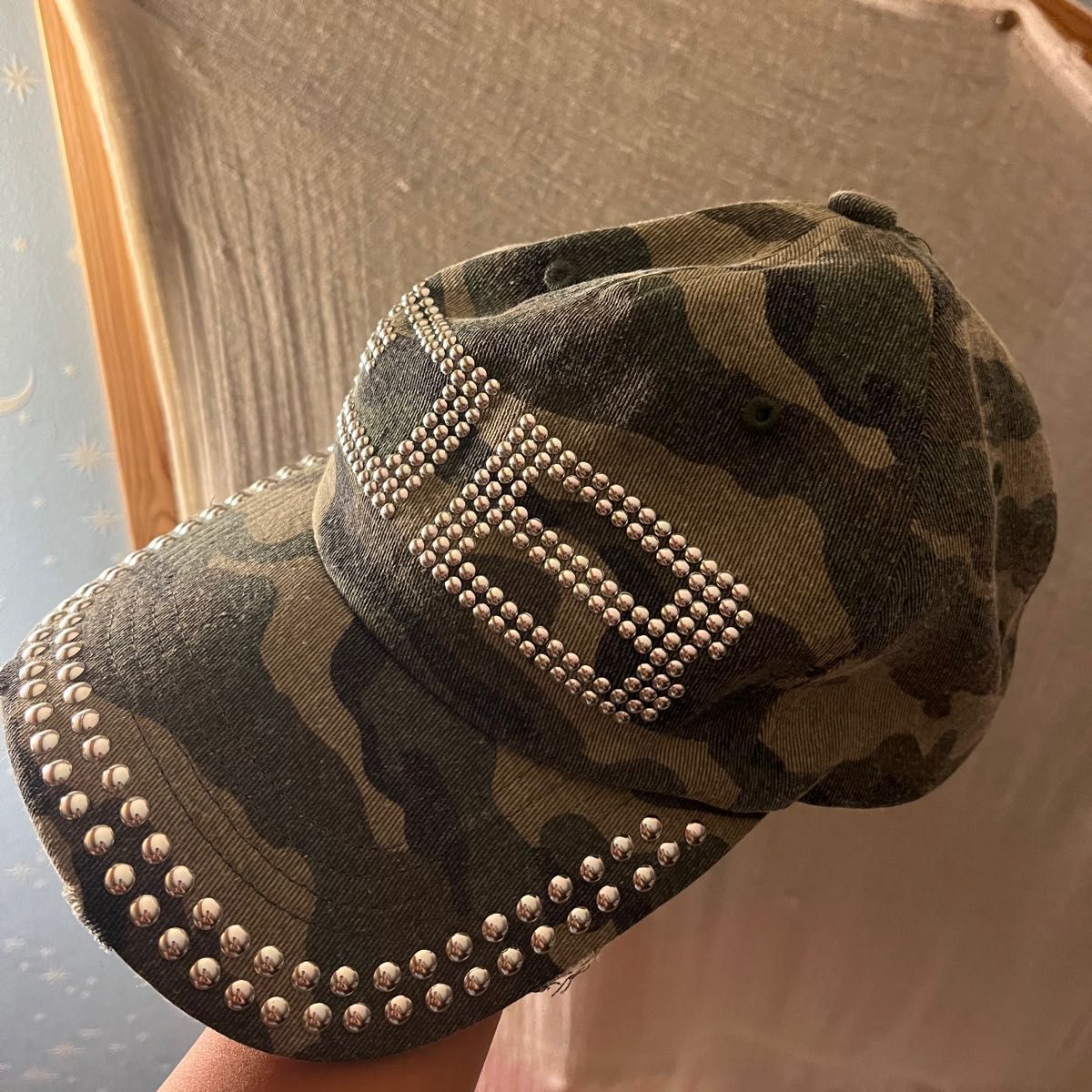 BEEDEN(ビーデン)の「BD STUDS DAMAGE CAP(キャップ BEEDEN(ビーデン)の「BD STUDS DAMAGE CAP(キャップ