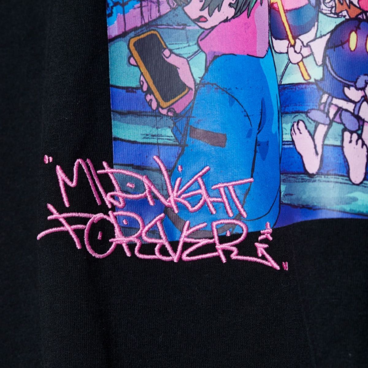 ずとまよ ずっと真夜中でいいのに 5th Tee 1 Tシャツ ブラック黒 ずとまよ ずっと真夜中でいいのに 5th Tee 1 Tシャツ ブラック黒