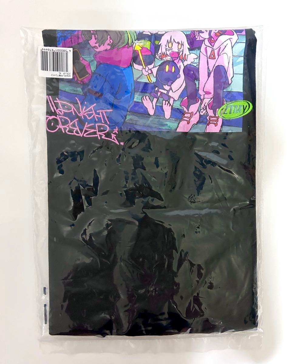 ずとまよ ずっと真夜中でいいのに 5th Tee 1 Tシャツ ブラック黒 ずとまよ ずっと真夜中でいいのに 5th Tee 1 Tシャツ ブラック黒