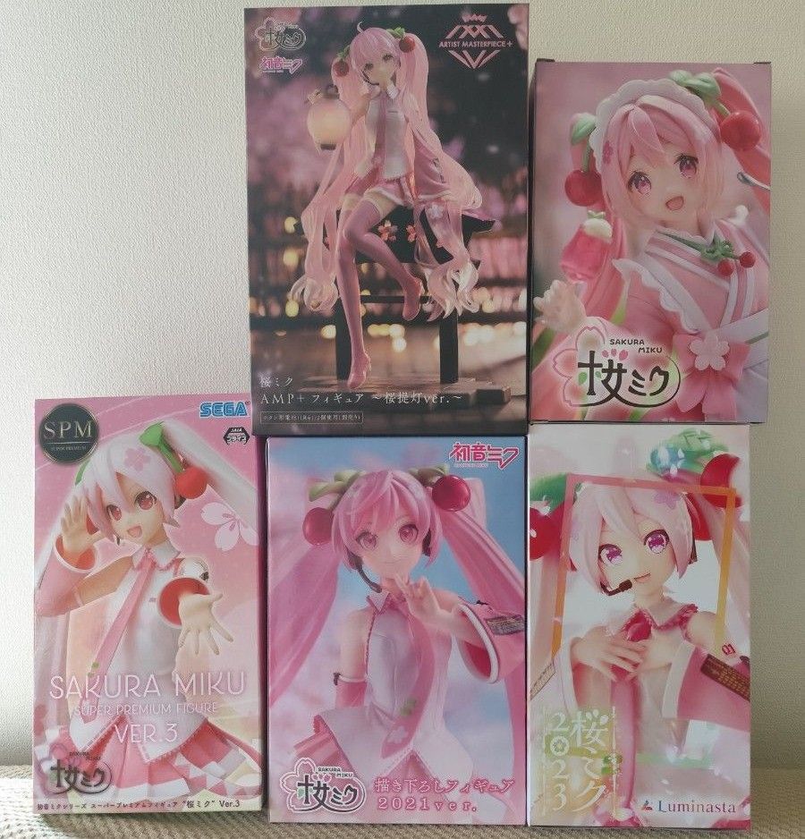 桜ミク フィギュア 5点セット|Yahoo!フリマ(旧PayPayフリマ) 桜ミク フィギュア 5点セット|Yahoo!フリマ(旧PayPayフリマ)