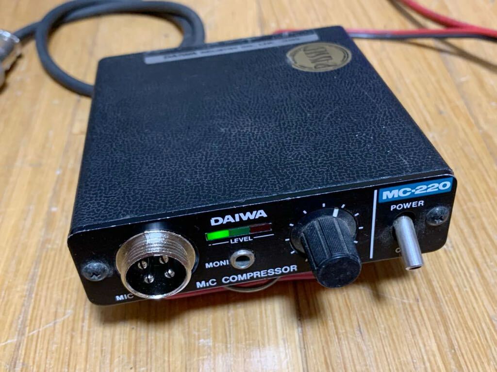 【完動品】 DAIWA MC-220 マイクコンプレッサー 無線 Yahoo!オークション - DAIWA MC-220 マイクコンプレッサー