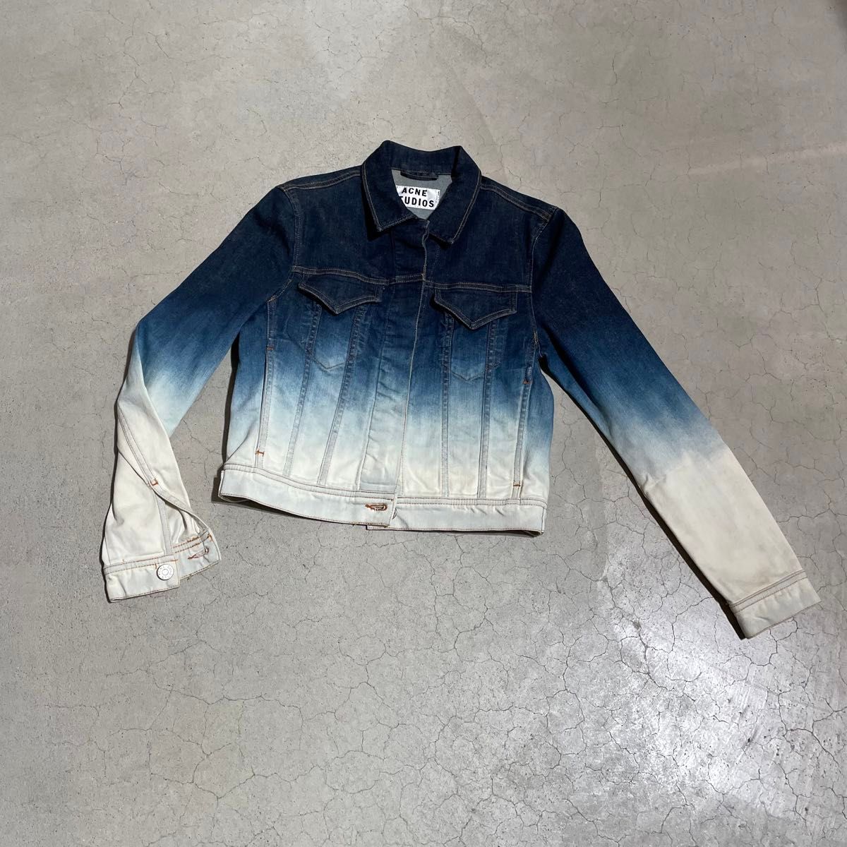 ACNE STIDIOS アクネ グラデーション デニム ジャケット|Yahoo ACNE STIDIOS アクネ グラデーション デニム ジャケット|Yahoo