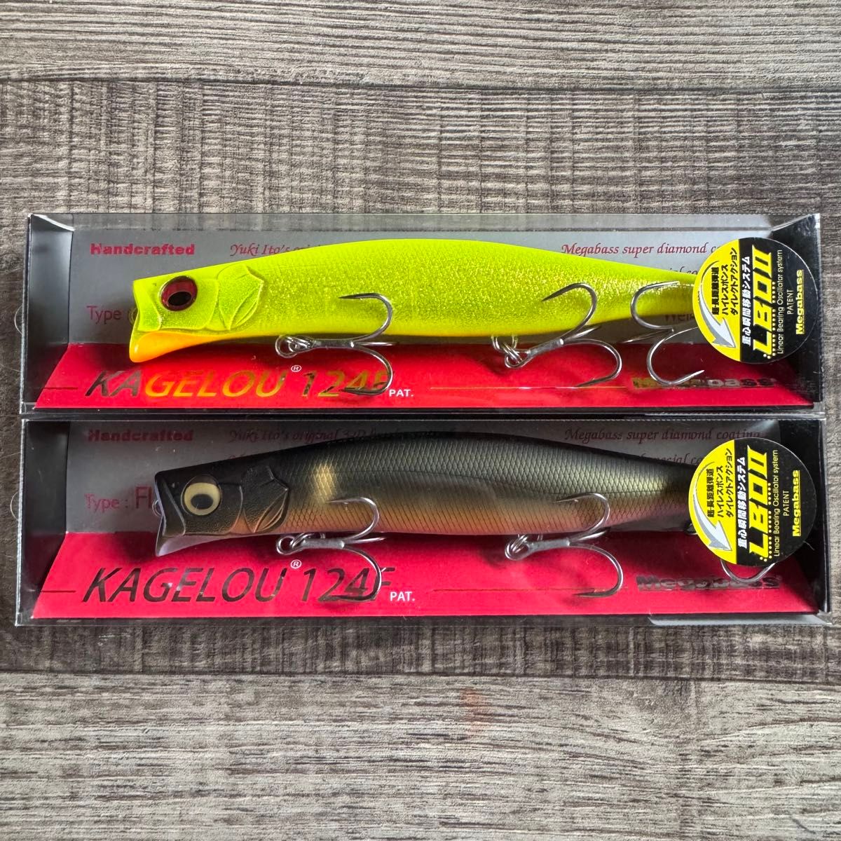 新色 メガバス カゲロウ124F GLX ダブルチャート マット落ち鮎 新色 メガバス カゲロウ124F GLX ダブルチャート マット落ち鮎