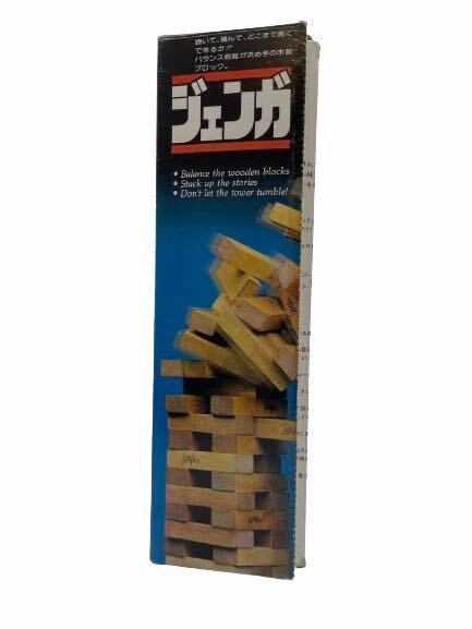 野村トーイ ジェンガ 昭和 レトロ 当時物 木製 ゲーム game 野村トーイ ジェンガ 昭和 レトロ 当時物 木製 ゲーム game