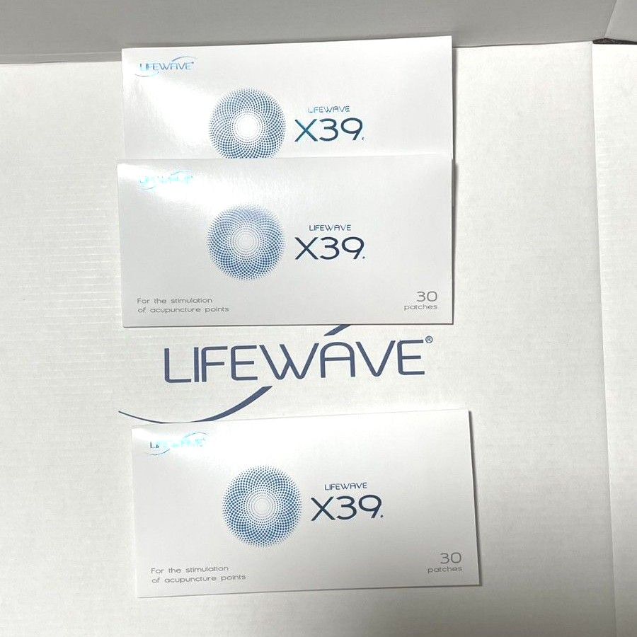 ライフウェーブ LIFEWAVE x39 パッチ 3つセット 【正規品 ライフウェーブ LIFEWAVE x39 パッチ 3つセット 【正規品