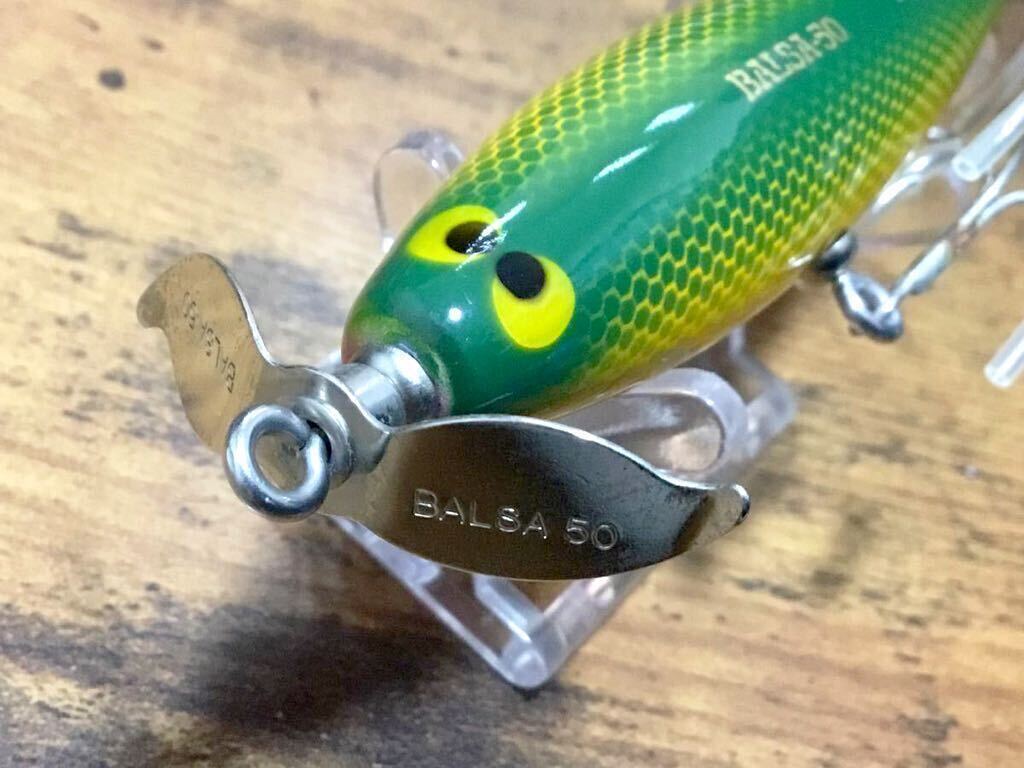 OLD/BALSA50/Hotsy-Totsy/Or./2フッカー/ブロック体ペラ 吹き目 OLD/BALSA50/Hotsy-Totsy/Or./2フッカー/ブロック体ペラ 吹き目