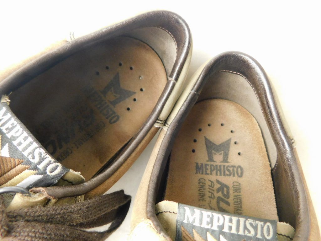 MEPHISTO メフィスト フランス 高級コンフォートシューズメーカー 靴 ヌバック レザー US8_画像8