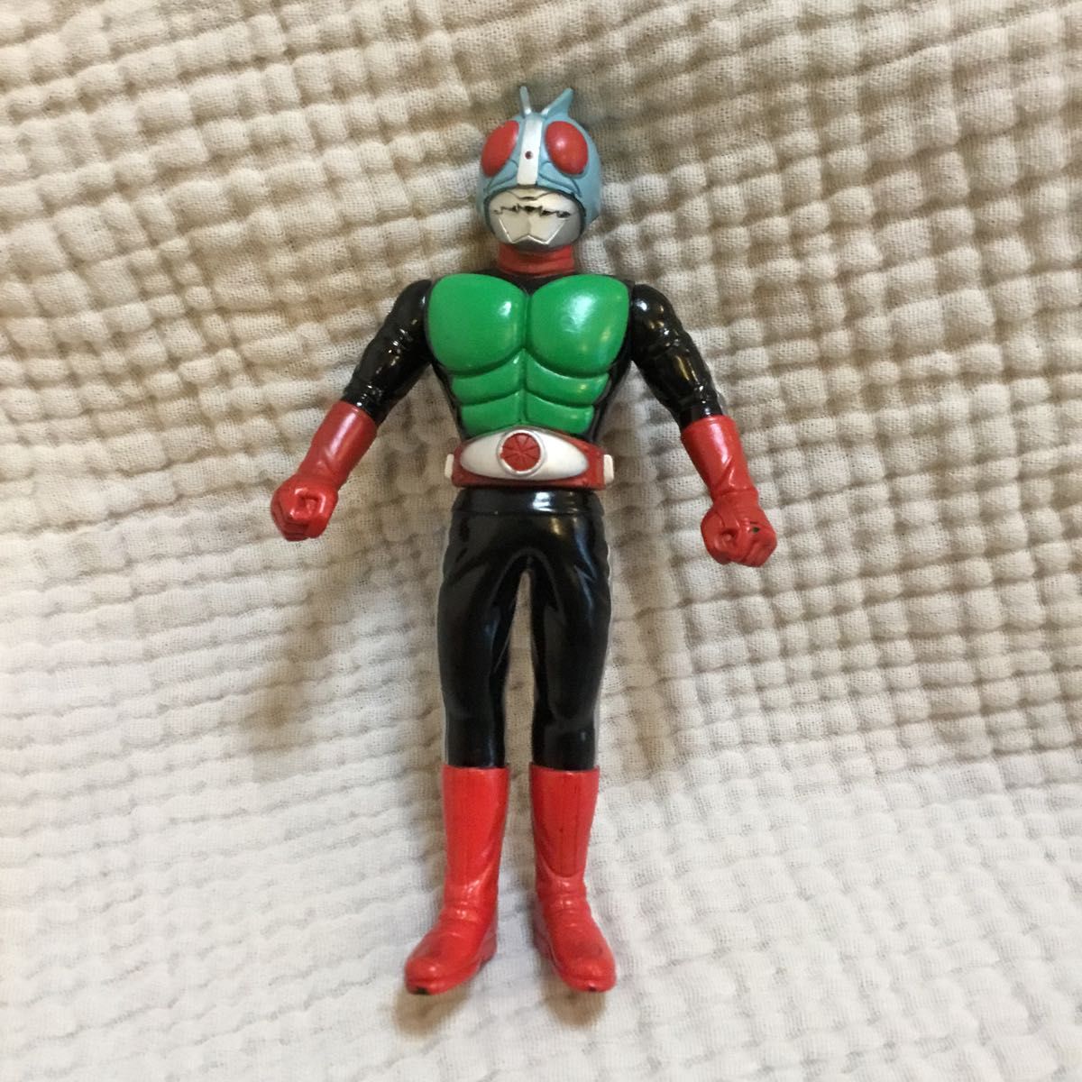 仮面ライダー 1号 2号 ソフビ バンダイ フィギュア 当時物 仮面ライダー 1号 2号 ソフビ バンダイ フィギュア 当時物