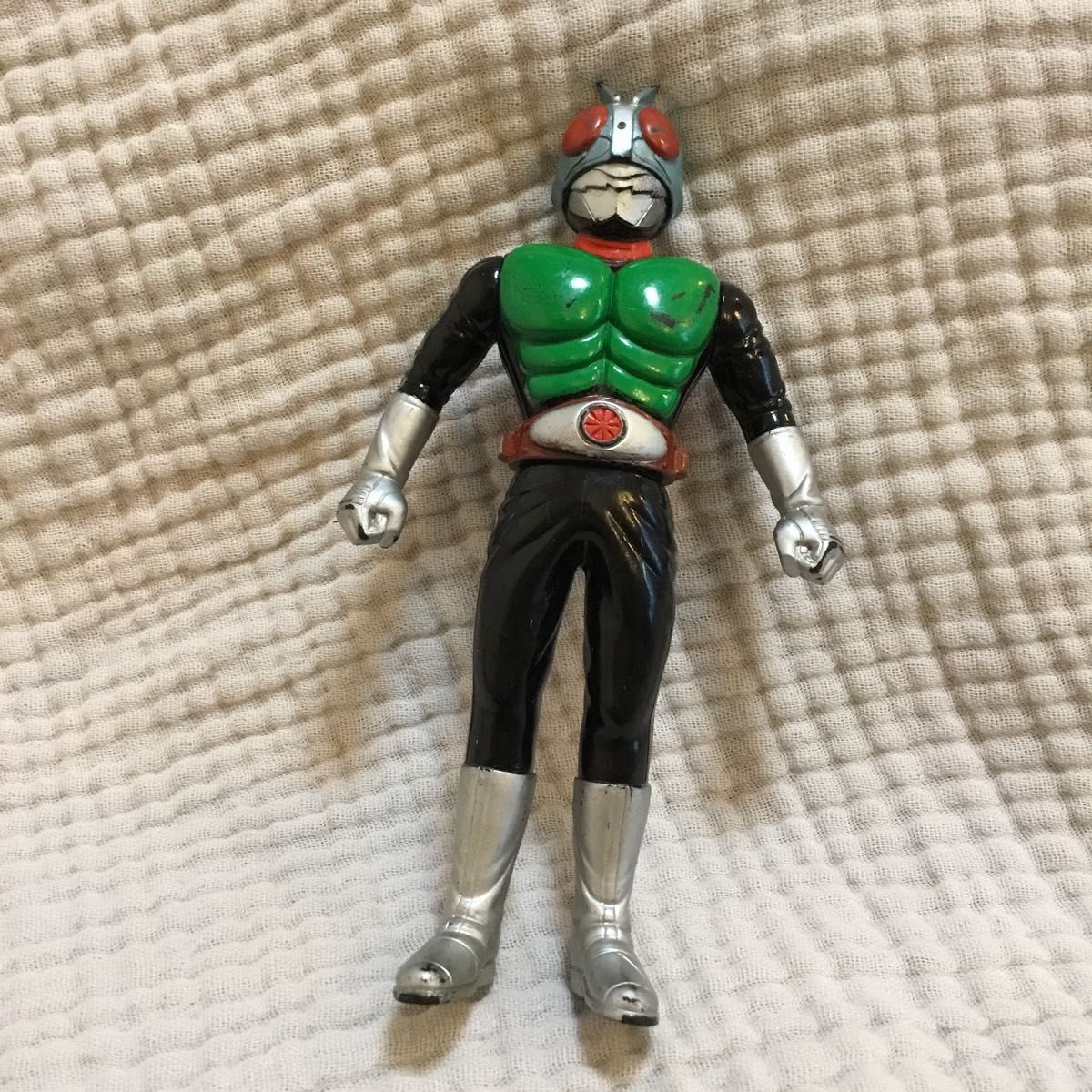 仮面ライダー 1号 2号 ソフビ バンダイ フィギュア 当時物 仮面ライダー 1号 2号 ソフビ バンダイ フィギュア 当時物
