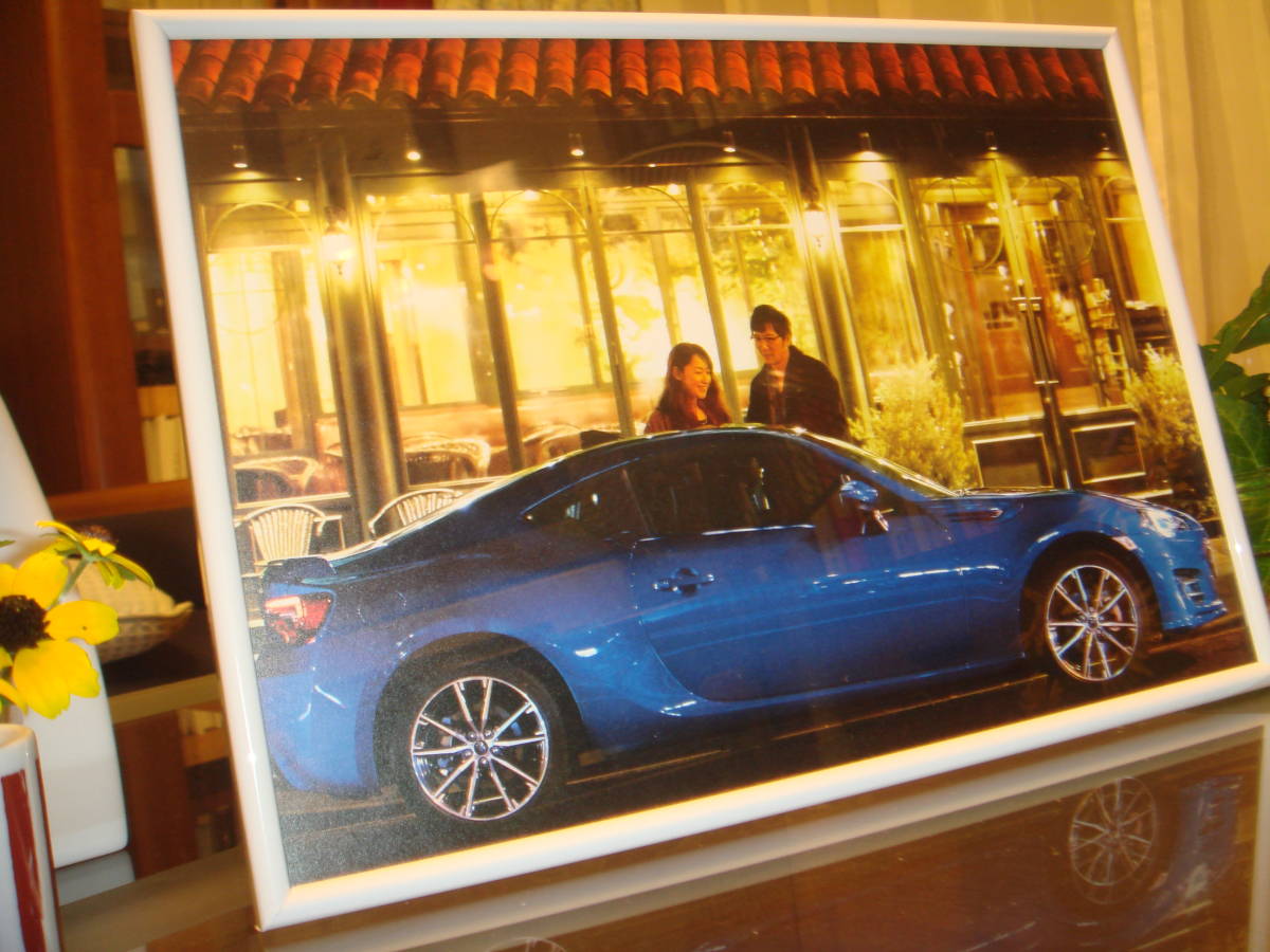 * Subaru BRZ** calendar / frame goods *A4 amount **No.1541* inspection : poster catalog * used custom parts minicar *