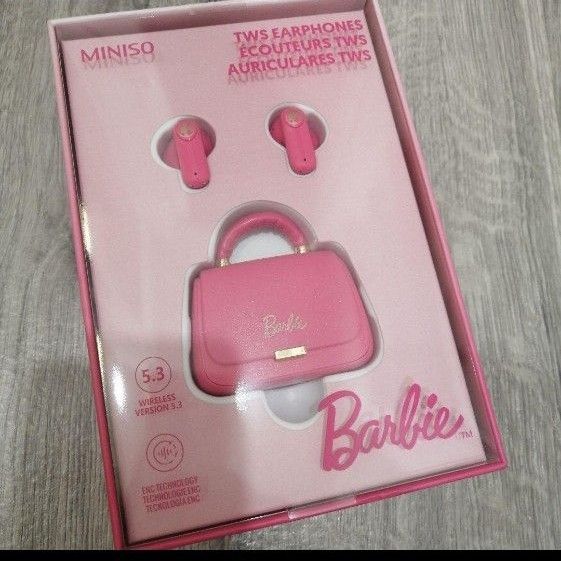 日本未発売】バービー miniso Bluetooth イヤホン ワイヤレス 日本未発売】バービー miniso Bluetooth イヤホン ワイヤレス
