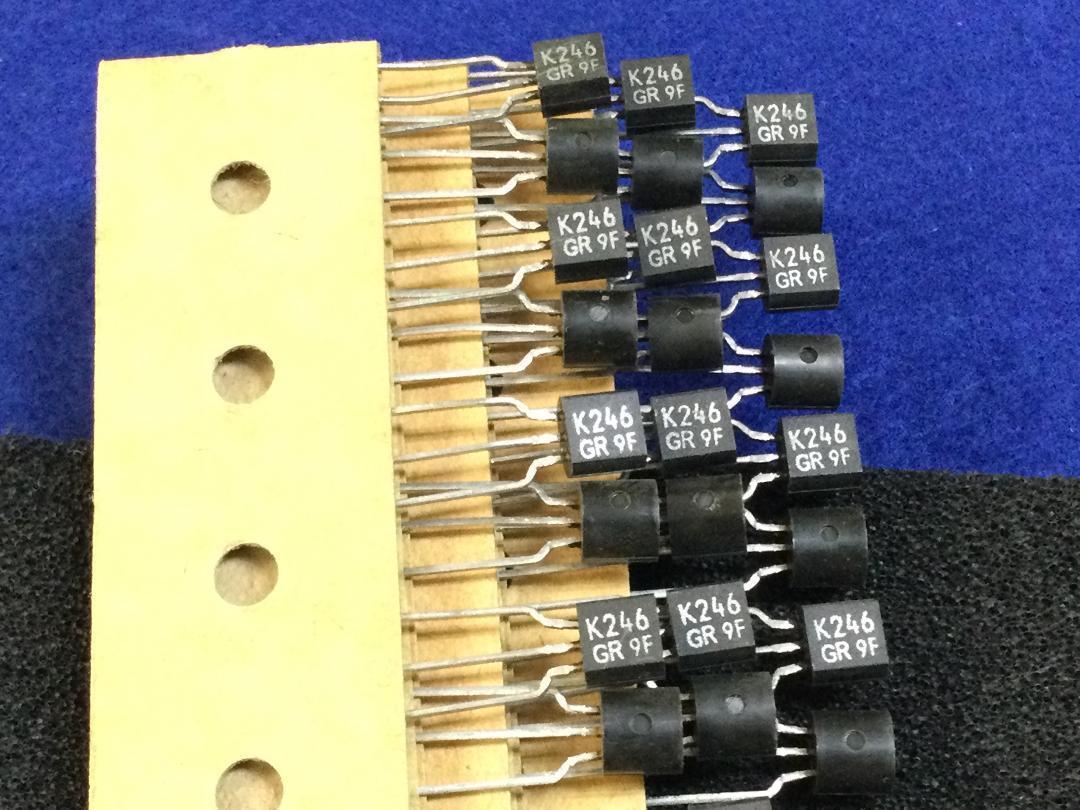 2SK246-GR テープ品【即決即送】 東芝オーディオ用 J-FET K246 2SK246-GR テープ品【即決即送】 東芝オーディオ用 J-FET K246