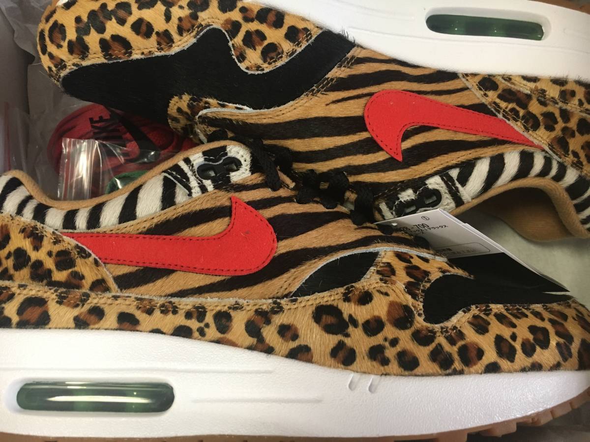 NIKE NIKE AIR MAX1 DLX ANIMAL PACK US9 27.0cm atmos アニマル アトモス_画像1