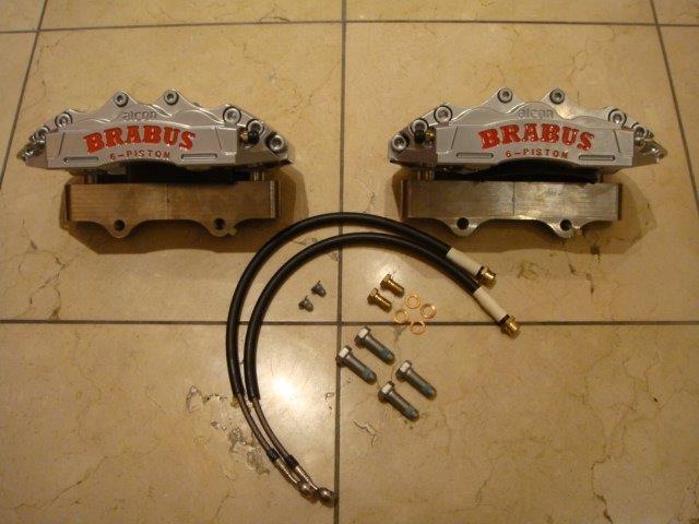 (K) [ new goods ] BRABUS Brabus [ front brake calipers ] control :12-717-588