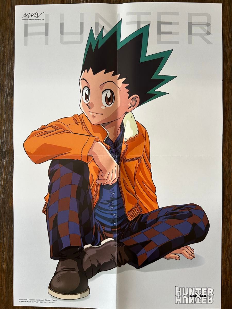 HUNTER×HUNTER DVD 6 特典 ポスター ゴン 旧アニメ ハンター HUNTER×HUNTER DVD 6 特典 ポスター ゴン 旧アニメ ハンター