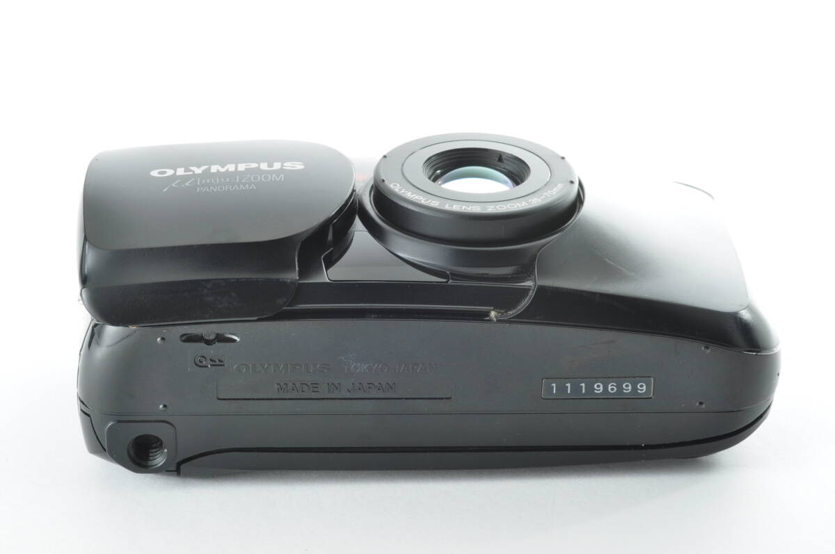 オリンパス OLYMPUS μ mju zoom PANORAMA ブラック ポイント オリンパス OLYMPUS μ mju zoom PANORAMA ブラック ポイント
