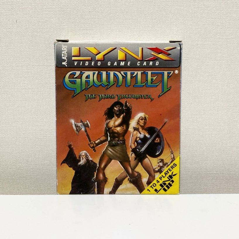 レア】ATARI LYNXGAUNTLET ガントレット箱説付き レア】ATARI LYNXGAUNTLET ガントレット箱説付き